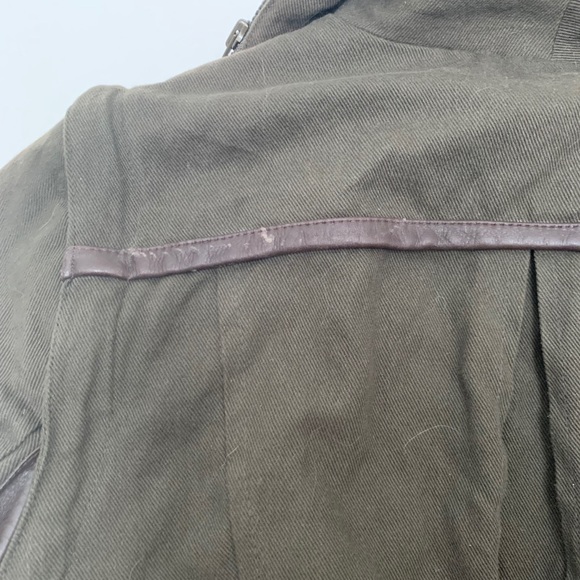 Mackage dark green spring jacket or vest - Picture 13 of 16